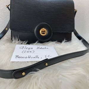Authentic Louis Vuitton Friedland Epi Black